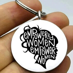 Empowered Woman Empower Woman Hot Keychain
